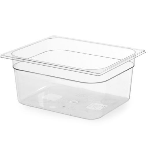 GN container transparent polycarbonate GN 1/2 height 65 mm - Hendi 861431