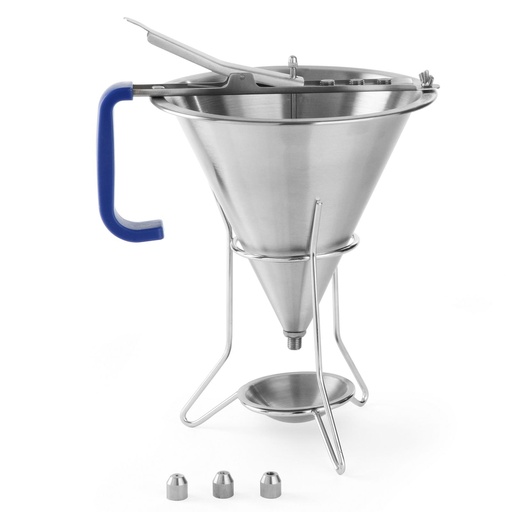 Steel pistol dispenser for sauces and creams - Hendi 551806
