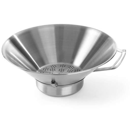 Stainless steel strainer for salting fries - Hendi 630808