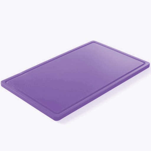 HACCP cutting board for allergy sufferers GN 1/2 purple - Hendi 826164