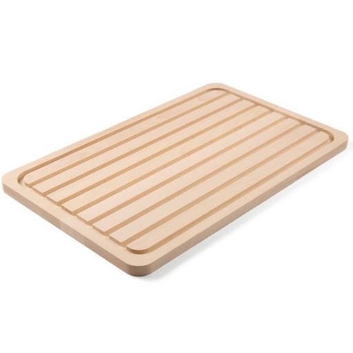 Double-sided beech wood cutting board - Hendi 505403
