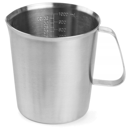 Nerūdijančiojo plieno virtuvinė 0,5 l matavimo taurė - Hendi 516102