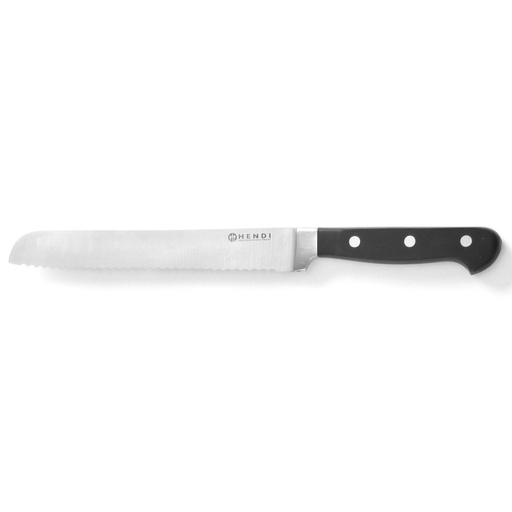 "Kitchen Line" profesionalus kaltinio plieno duonos peilis 230 mm - Hendi 781333