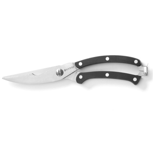 Profesionalios "Kitchen Line" kaltinio plieno žirklės 250 mm - Hendi 781401