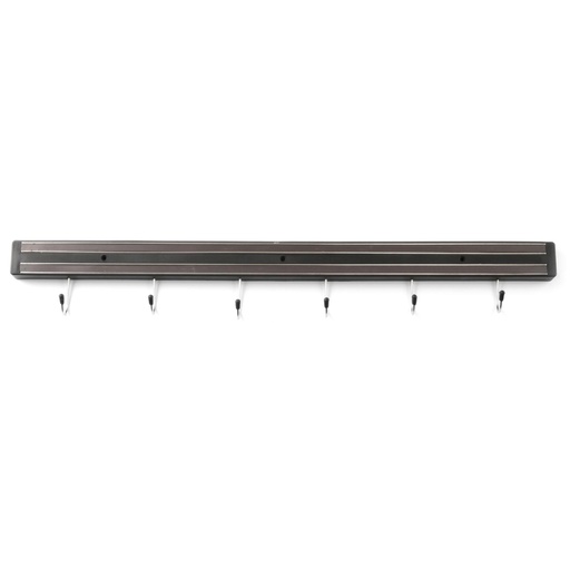 Magnetinis peilių bėgelis su kabliukais 600 mm ilgio - Hendi 820407
