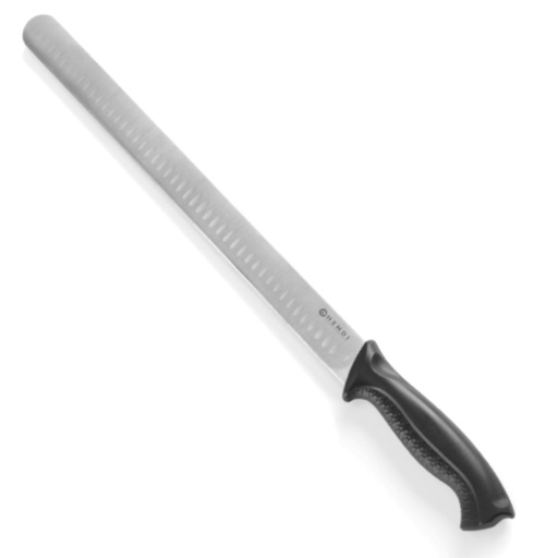 Profesionalus juodas RVASVT kebabo peilis 350 mm - Hendi 842904
