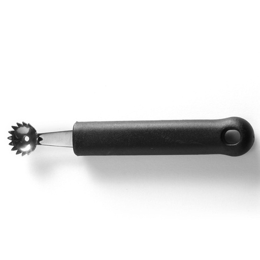 Corrugated stainless steel decorative ball knife - Hendi 856024