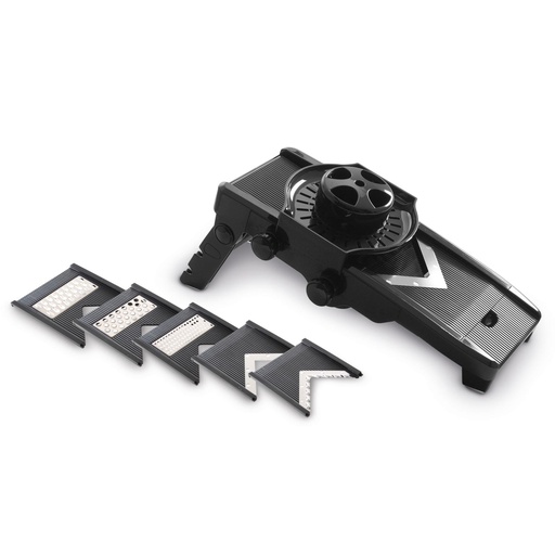 Professional hand vegetable shredder - Set of 5 attachments type V- Hendi 222614