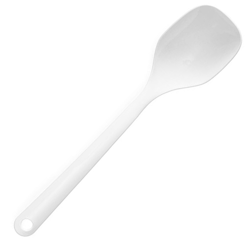 Melamino salotų šaukštas baltos spalvos - "Hendi" 563908