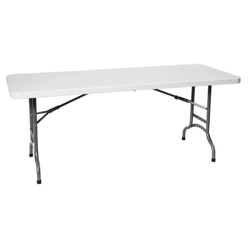 Baltas 183x75 cm sulankstomas maitinimo stalas iki 150 kg - Hendi 810910