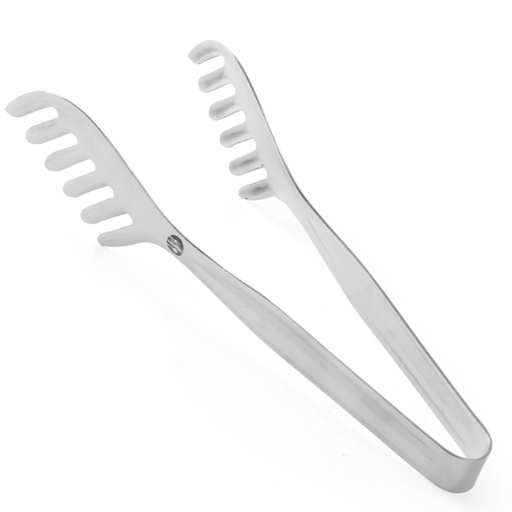 Nerūdijančio plieno 200 mm ilgio žnyplės spagečių makaronams - Hendi 523216