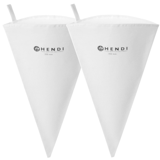 Confectionery cone bag for spritzing and decorating 35 cm set of 2 pcs. - Hendi 550229
