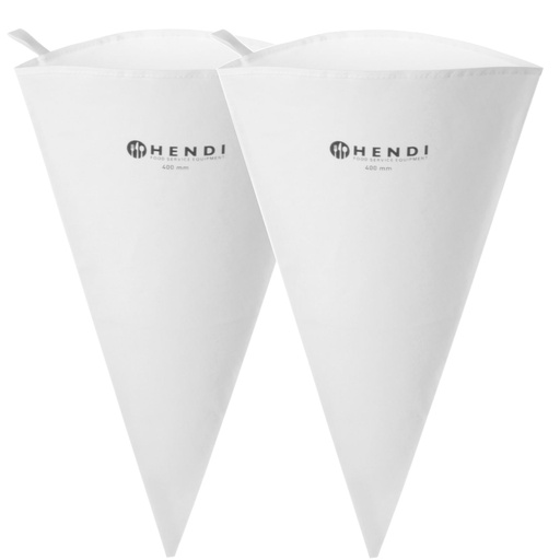 Confectionery cone bag for spritzing and decorating 40 cm set of 2 pcs. - Hendi 550328