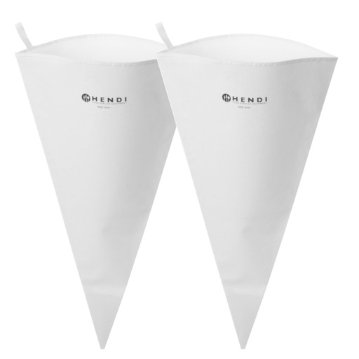 Confectionery cone bag for spritzing and decorating 50 cm set of 2 pcs. - Hendi 550526