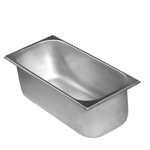 Nerūsējošā tērauda saldējuma trauks 5l - Hendi 802038