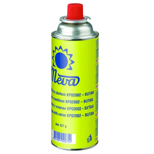 Cartridge gas cartridge for gas burner stove - valve 227g