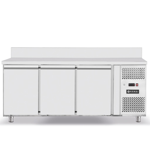 Profi Line refrigerated table with worktop 180cm wide -2/+8deg;C - Hendi 232057