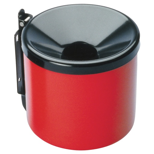 Self-extinguishing wall ashtray for indoor and outdoor use 9cm dia.