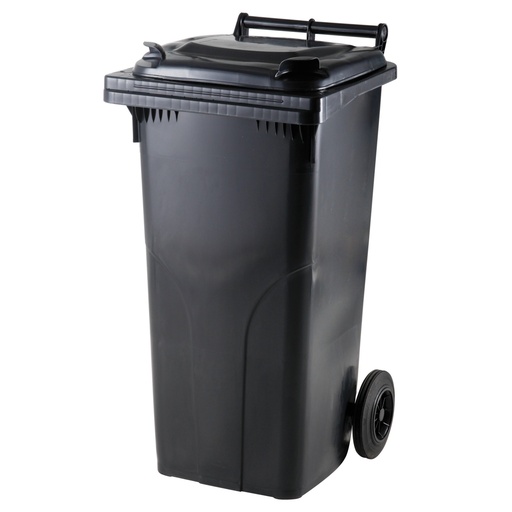 Waste and trash bucket ATESTY Europlast Austria - black 120L