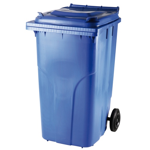 Waste and trash pail container ATESTY Europlast Austria - blue 240L
