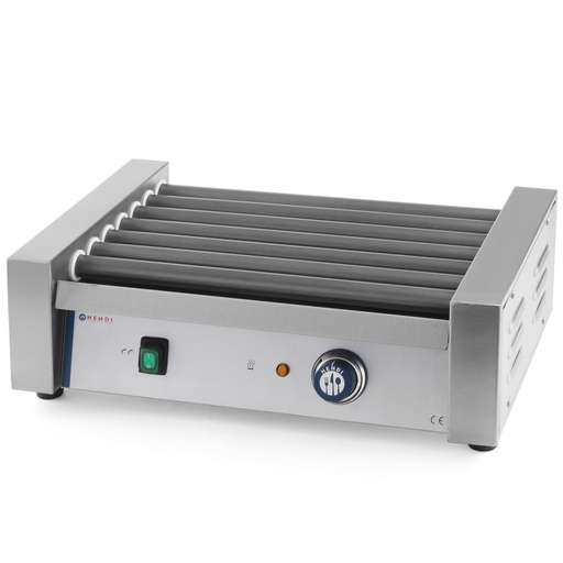 Roller grill heater for sausages 7 rolls 740W - Hendi 268506
