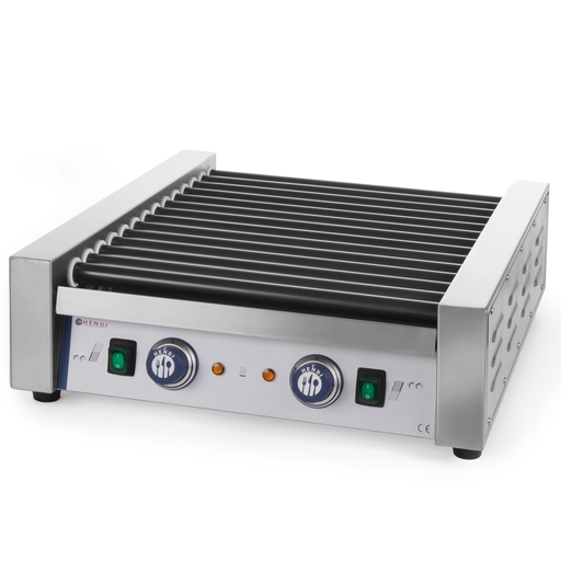 Roller grill heater for sausages 14 rolls 1480W - Hendi 268735