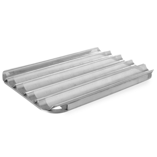 Baguette baking sheet 60x40cm 5 grooves - Hendi 808238