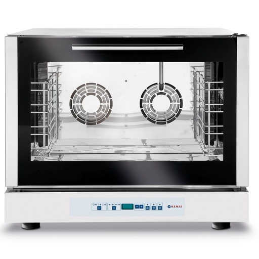Convection oven with humidification 4 x GN1/1 electronic control 400V 6.4kW - Hendi 225042