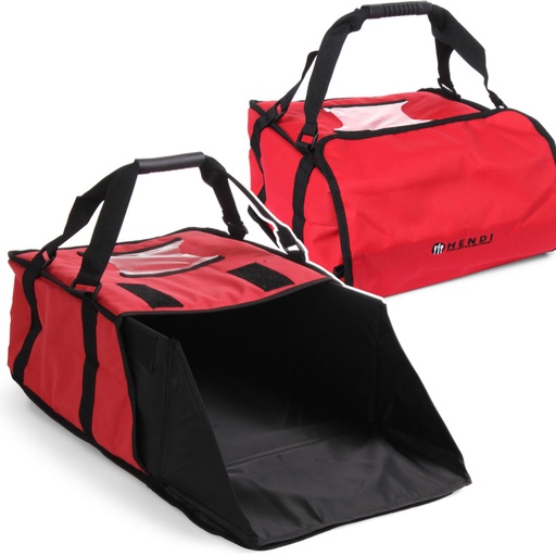 Thermal bag for transporting PIZZA 35x35cm - Hendi 709825