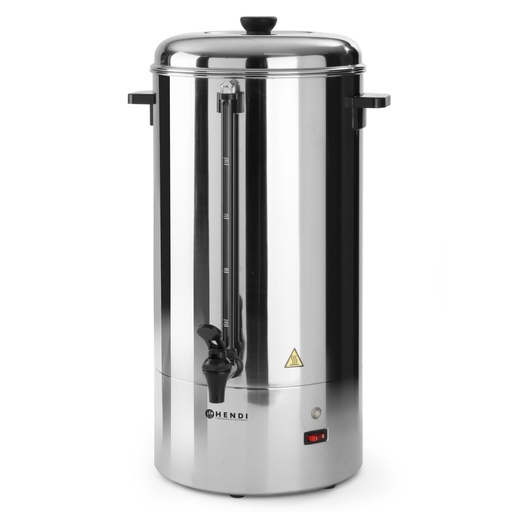 Percolator brewer for hot drinks of coffee and tea 15L - Hendi 208205
