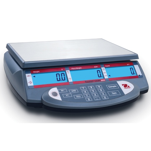 RANGER COUNT 1000 15Kg / 1g sumējošie platformas svari - OHAUS RC11P15