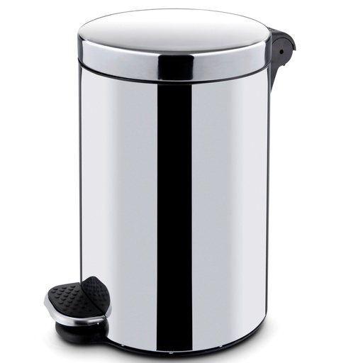 Steel trash can with foot-opening insert 20L - Hendi 691335