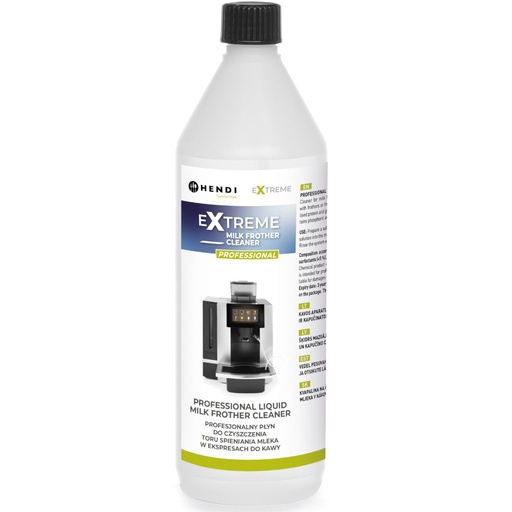Liquid for cleaning milk frothing system in coffee machines 1L - Hendi 231296