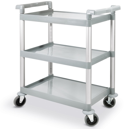 3-shelf plastic waiter's cart up to 150Kg - Hendi 810200