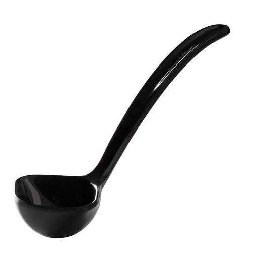 Melamine sauce ladle 0.4L capacity 170mm long black - Hendi 563649