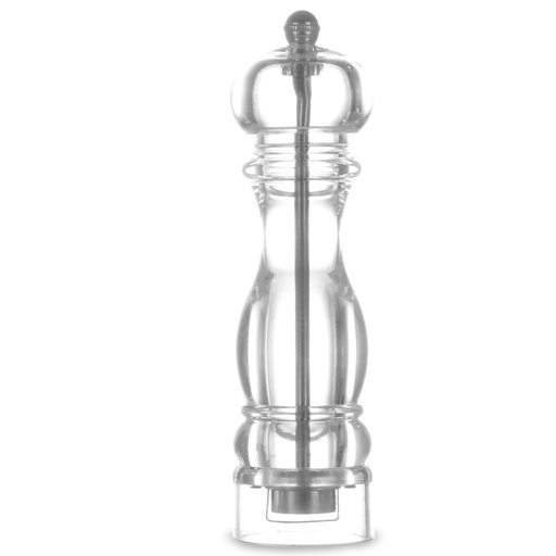HELICOIL sea salt grinder transparent H 220mm - Hendi 469361