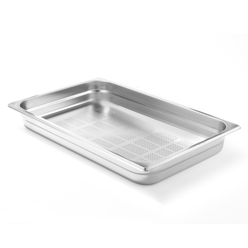GN container perforated stainless steel GN1/1 530x325mm height 20mm - Hendi 802168