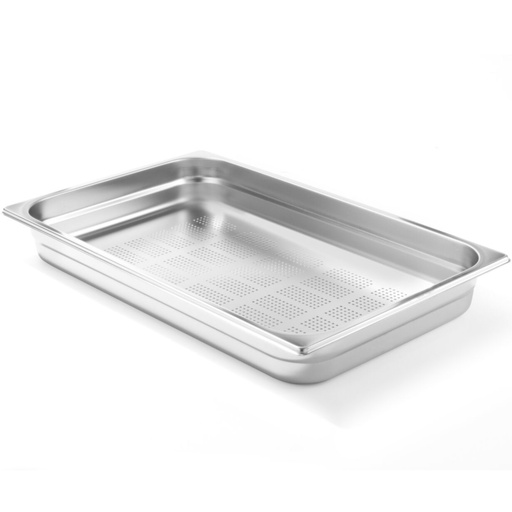 GN container perforated bottom stainless steel GN1/3 325x176mm height 65mm - Hendi 802533