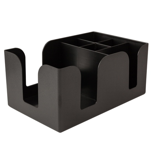 Bartender napkin stand for straws stirrers napkins - Hendi 596760