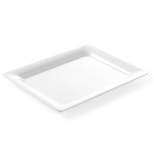 Melamine GN1/2 height 20mm white buffet food display tray - Hendi 566015