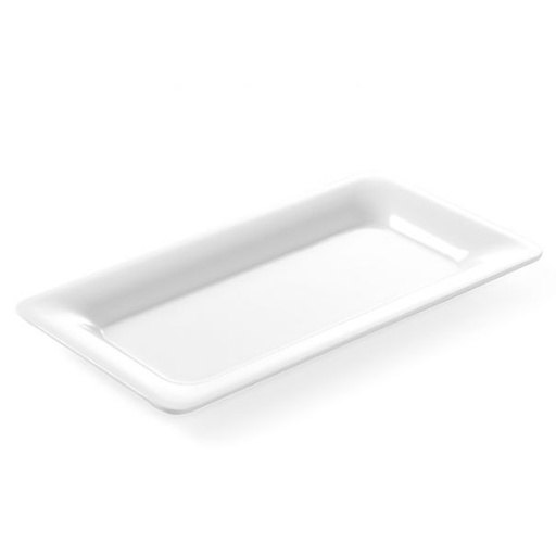 Melamine GN1/3 height 20mm white buffet food display tray - Hendi 566022