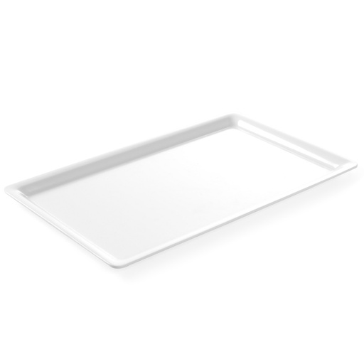 Melamine buffet food display tray GN2/4 height 20mm white - Hendi 566053