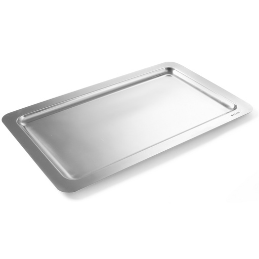 Display tray food platter with smooth rim GN1/1 height 10mm - Hendi 807705