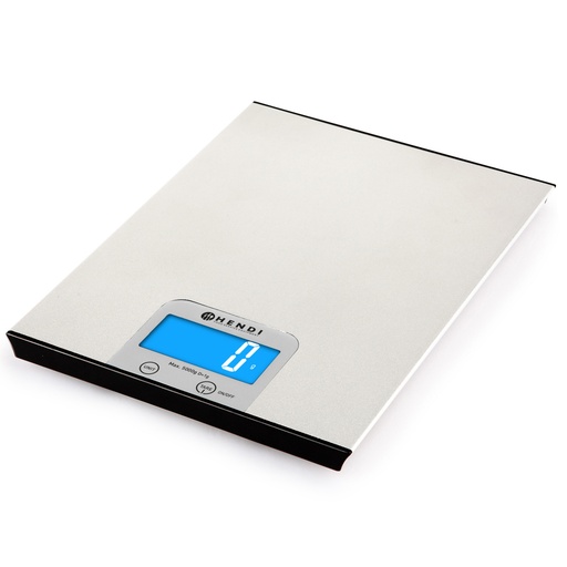 Electronic gastronomic kitchen scale accurate 5000g / 1g - Hendi 580226