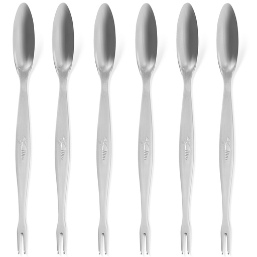 Stainless steel lobster fork set of 6pcs. - Hendi 403716
