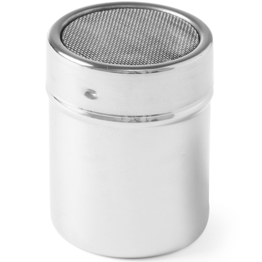 Kitchen dispenser dispenser with strainer for powdered sugar stainless steel 55mm diameter 75mm high - Hendi 631300