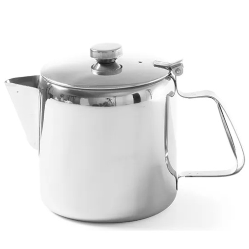 Teapot with stainless steel lid for tea coffee 0,9L - Hendi 453308