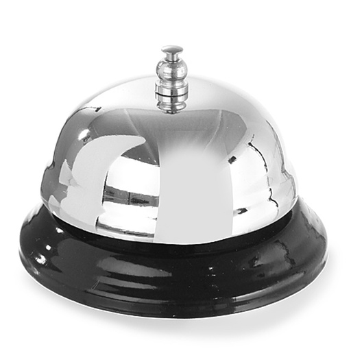 Hotel bell for reception desk steel diameter 85mm - Hendi 595008