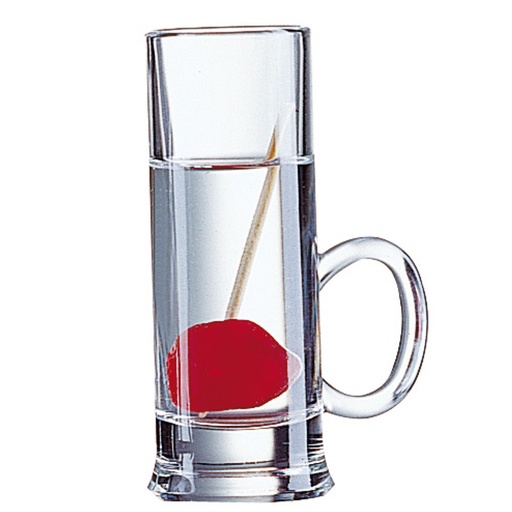 Vodka glass with handle Arcoroc ISLANDE tempered glass 55ml set of 12pcs. - Hendi 72388