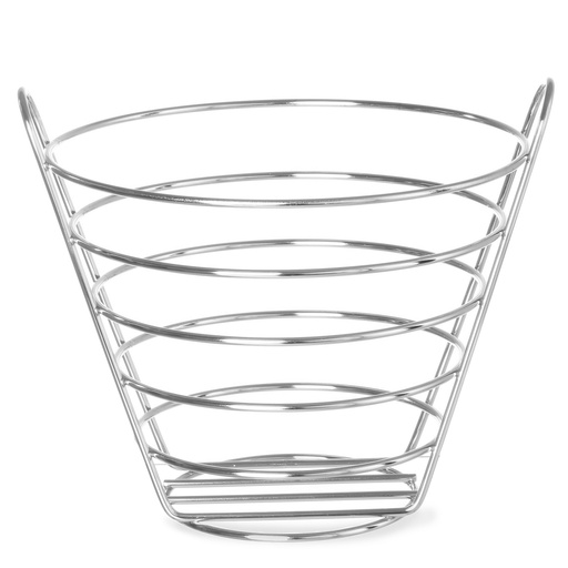 Decorative fruit basket in chrome-plated steel Diameter 215mm H 205 - Hendi 426418
